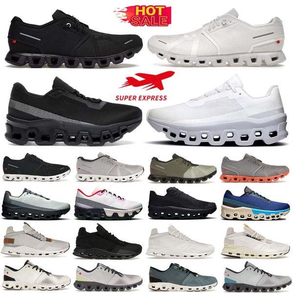 Designer Mens Sneaker 5 X 3 Running Shoes for Men Women Casual Shoes All Black White Blue Brown Pearl Glacier Grey Pink Tennis Outdoor Jogging Sports Trianers 36-45 - Shoes & Accessories - denook